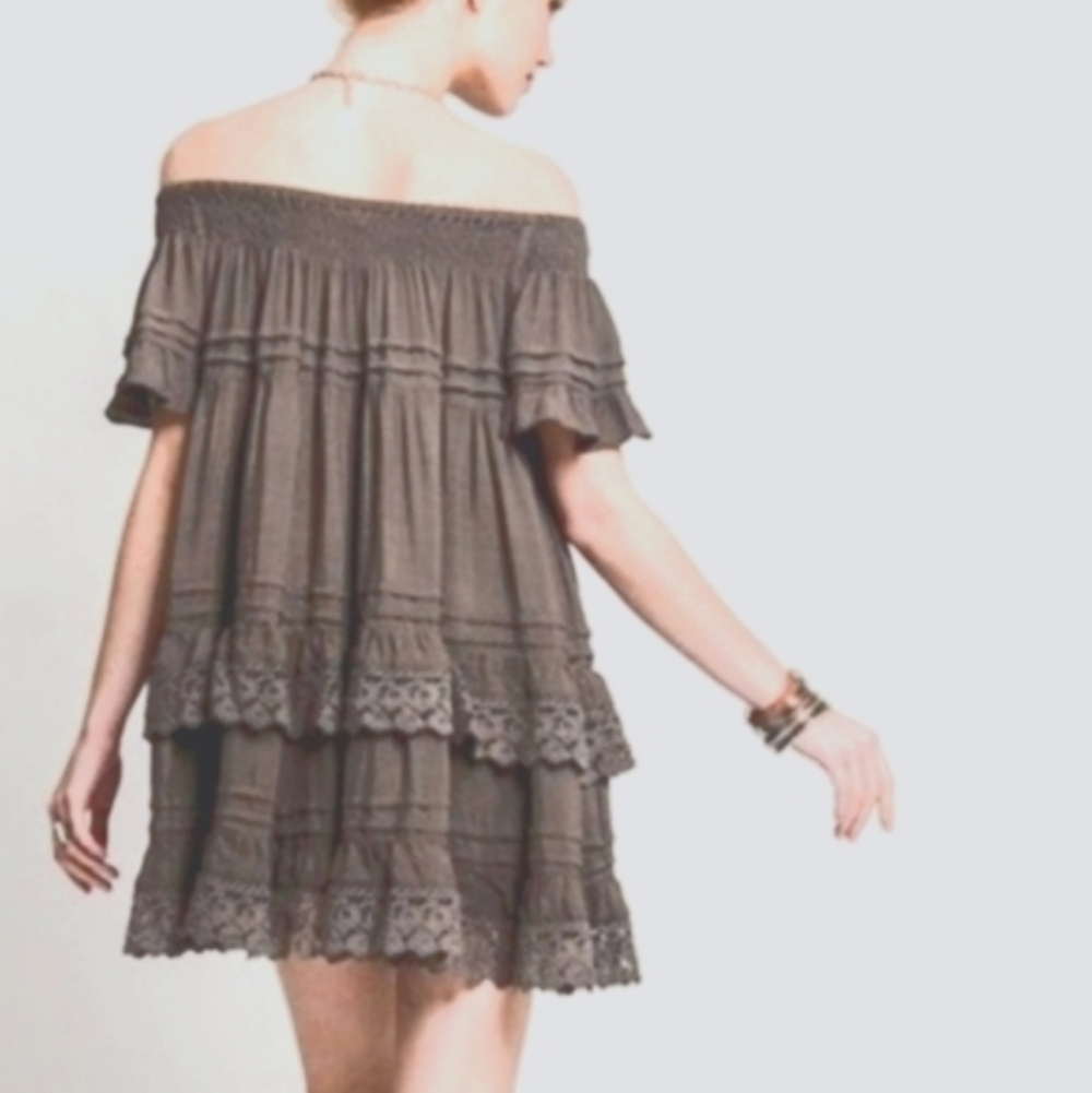 Muche Muchette Olive Dress Boho